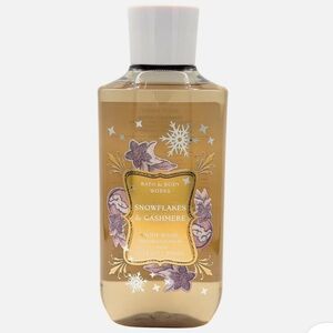 Bath & Body Works Snowflakes & Cashmere Full Size Body Wash NEW